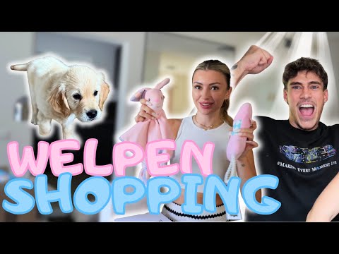 WE'RE GETTING A PUPPY🐕😱 The first shopping trip🛍️