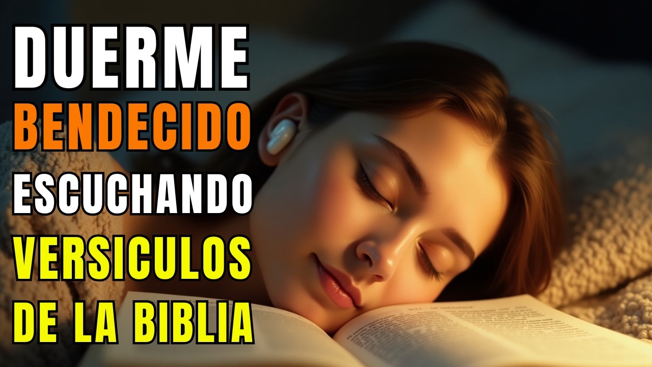 Salmos y Versículos Bíblicos Para Dormir Bendecido | Biblia Hablada | Duerme Con La Palabra de Dios