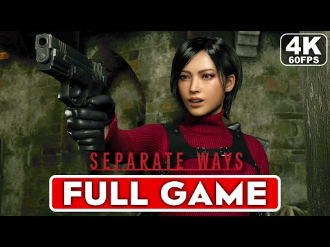 RESIDENT EVIL 4 REMAKE Separate Ways DLC Gameplay Walkthrough FULL GAME [4K 60FPS] - No Commentary