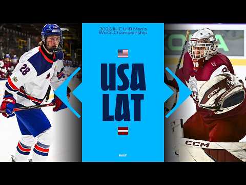 Highlights: USA vs Latvia | 2026 U18 #WorldJuniors #IIHF