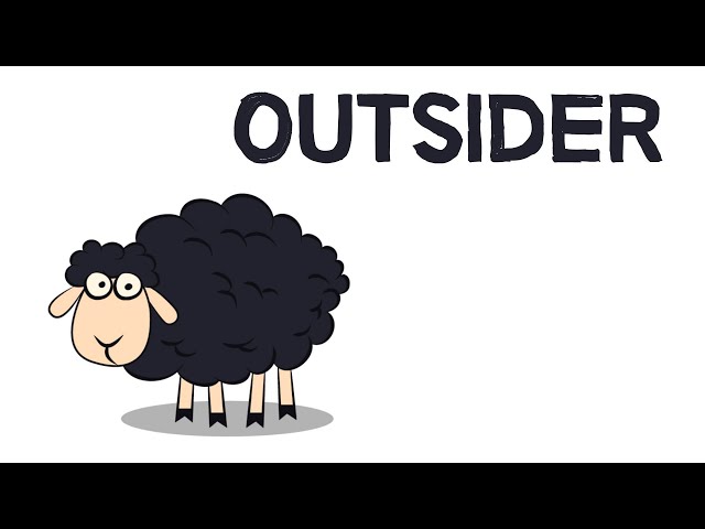 Video Pronunciation of outsider in English