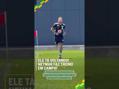 NEYMAR ESTÁ DE VOLTA AOS GRAMADOS! O HOMEM QUER O HEXA! #shorts