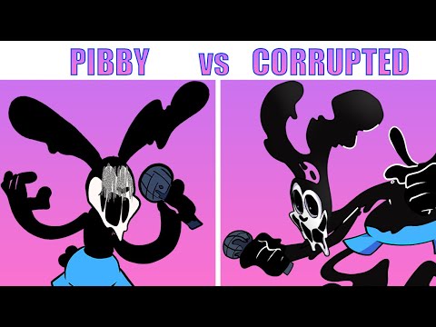 Friday Night Funkin' Pibby Oswald VS Corrupted Oswald OLD VS NEW (FNF Mod) Come Learn With Pibby!