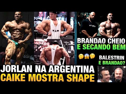 JORLAN NA FIBRA - CAIKE MOSTRA SHAPE ABSURDAMENTE SECO - BRANDÃO E CARIANI FALAM SOBRE BALESTRIN