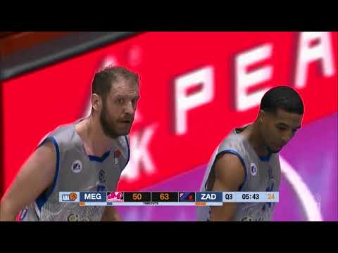 ABA Liga 2018/19 highlights, Round 18: Mega Bemax - Zadar (3.2.2019)