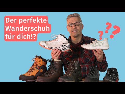 Welcher Wanderschuh für welche Tour? | Trekking, Wandern, Trailrunning | Sohle, Schaft, Material