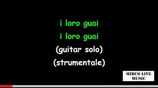 VASCO ROSSI : CREDI DAVVERO ( VERSIONE LIVE ) ( KARAOKE )