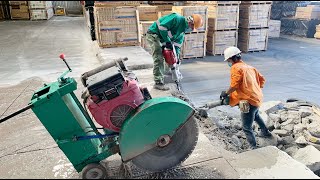 Đục bê tông nhà máy khu công nghiệp bình dương