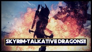 Talkative Dragons-Skyrim Mod Showcase!!