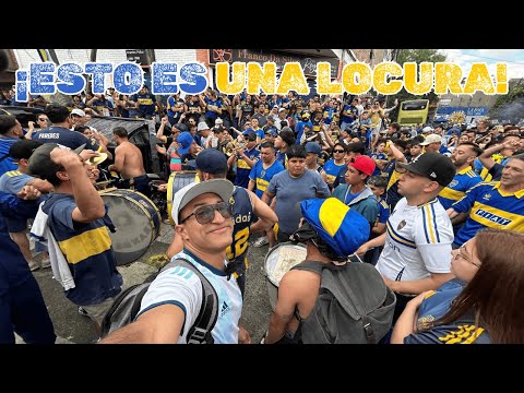 "Asi se VIVE una PREVIA en " Barra: La 12 &bull; Club: Boca Juniors