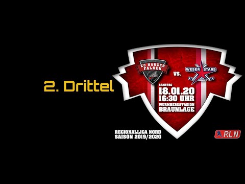 2. Drittel Harzer Falken Weserstars Bremen 18.01.2020