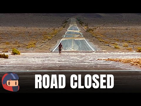 Here's How Well A Toyota 4Runner Does Driving Through Death Valley After The Worst Rains Of The Year