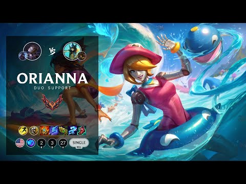 Orianna Support vs Nami - NA Grandmaster Patch 12.13