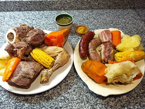 PUCHERO de abuela! Más que puchero, PUCHERAZO! puchero argentino. Puchero de carne y gallina.