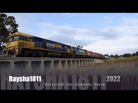 5AM5 - NR105-NR113 (PacNat) Inverleigh - Australian Trains by Raysha1811