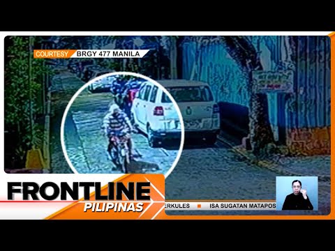 Pagtangay sa isang nakaparadang motorsiklo, sapul sa CCTV Frontline Pilipinas