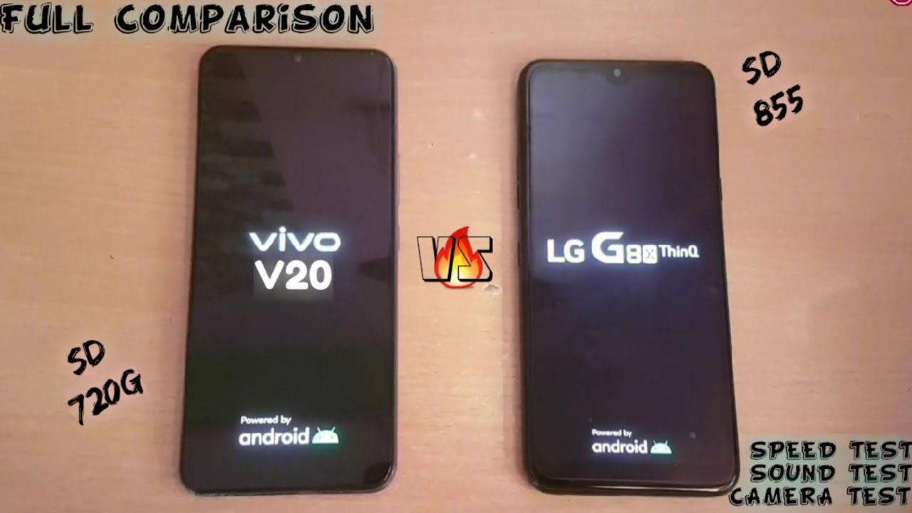 Vivo V20 vs LG G8x ThinQ Full Comparison ⚡Konsa Damdaar hai💪