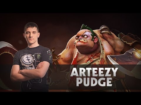 Arteezy Pudge - Gameplay Dota 2