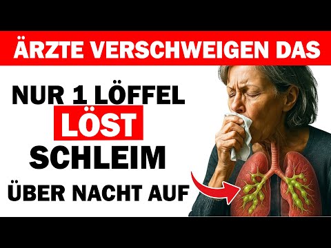 Ab 60? Nur 1 Löffel dieser Mischung löst Schleim in Lunge und Nase und erleichtert das Atmen!