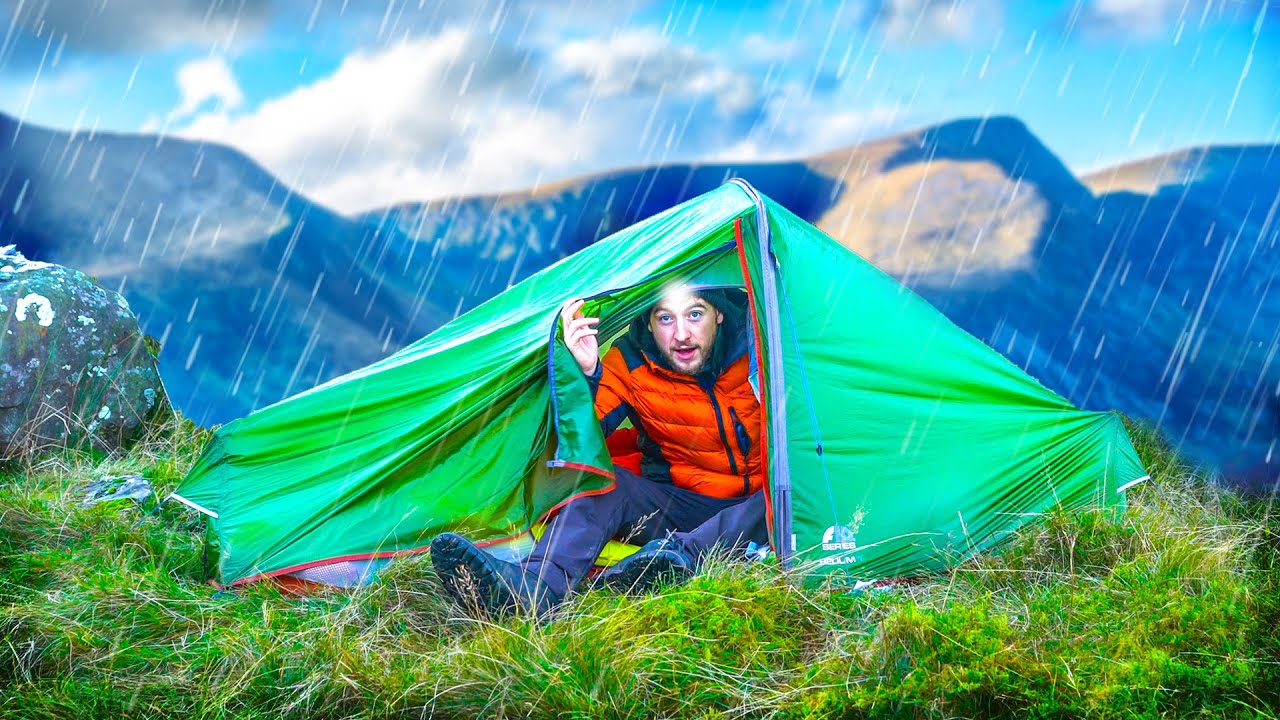 Wild Camping in Snowdonia - Vango F10 Helium UL Tent