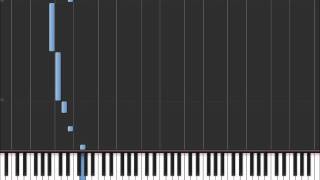 Seven Nation Army - White Stripes (Easy Piano Tutorial) in Synthesia (100% speed)