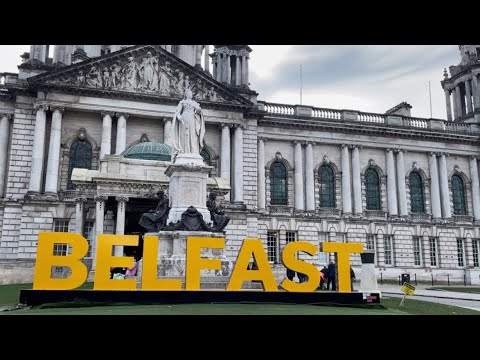 Driving from Scotland to Northern Ireland for the day ⛴️ Cairnryan to Larne ferry | Belfast