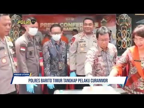POLRES BARITO TIMUR UNGKAP KASUS CURANMOR