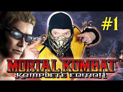 Scorpion Plays MORTAL KOMBAT 9 Story Mode! PART1 JOHNNY CAGE | MK9 PARODY!