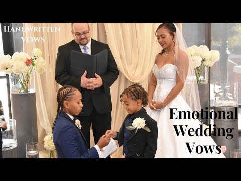 The Benns’ Lesbian Wedding Vows | Try not to Cry!