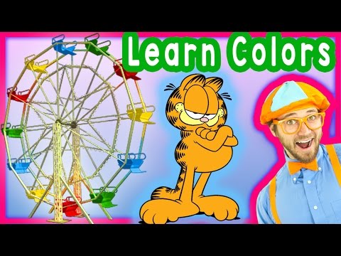 幼児のための色を学ぼう～ブリッピと行く幼児学習テーマパークツアー～カラーズコレクション (Learn Colors for Toddlers - Preschool Learning Theme Park Tour with Blippi - Colors Collection)
