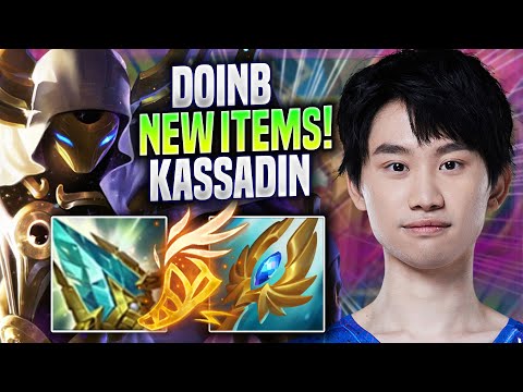 DOINB TESTING KASSADIN WITH NEW ITEMS! - LNG Doinb Plays Kassadin MID vs Ryze! | Preseason 2023