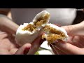 Steamed Rice Flour Cake Kueh Tutu Made With Satisfying Coordination Singapore Street Food