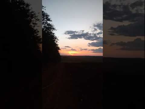 Pôr do sol em Igaraçu do Tietê