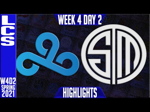 C9 vs TSM Highlights | LCS Spring 2021 W4D2 | Cloud9 vs Team Solomid