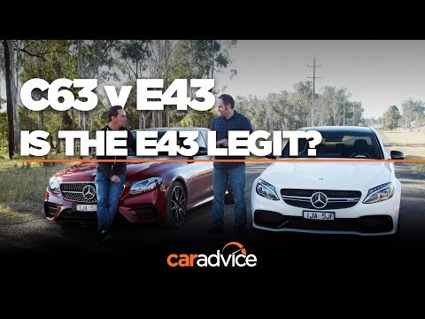 Mercedes-AMG C63 S v E43 comparison