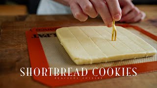  - [No Music] How to Make Shortbread Cookies (vegan)