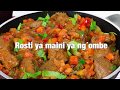Rosti Ya Maini Ya Ng Ombe