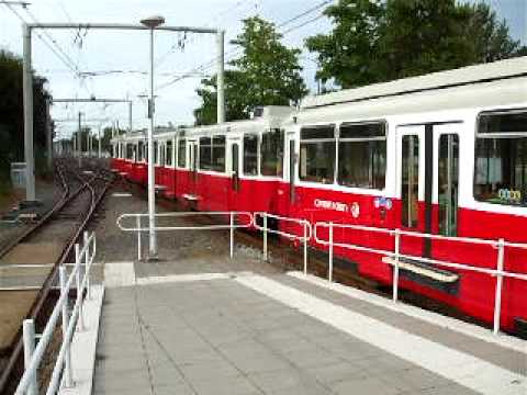 proefrit met Weense tram tussen Nieuwegein zuid en Remise