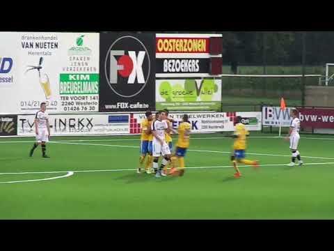 Yannick Aguemon fait 0 - 1 en coupe de Belgique à KFC Oosterzonen - Union Saint-Gilloise (26.8.2016)