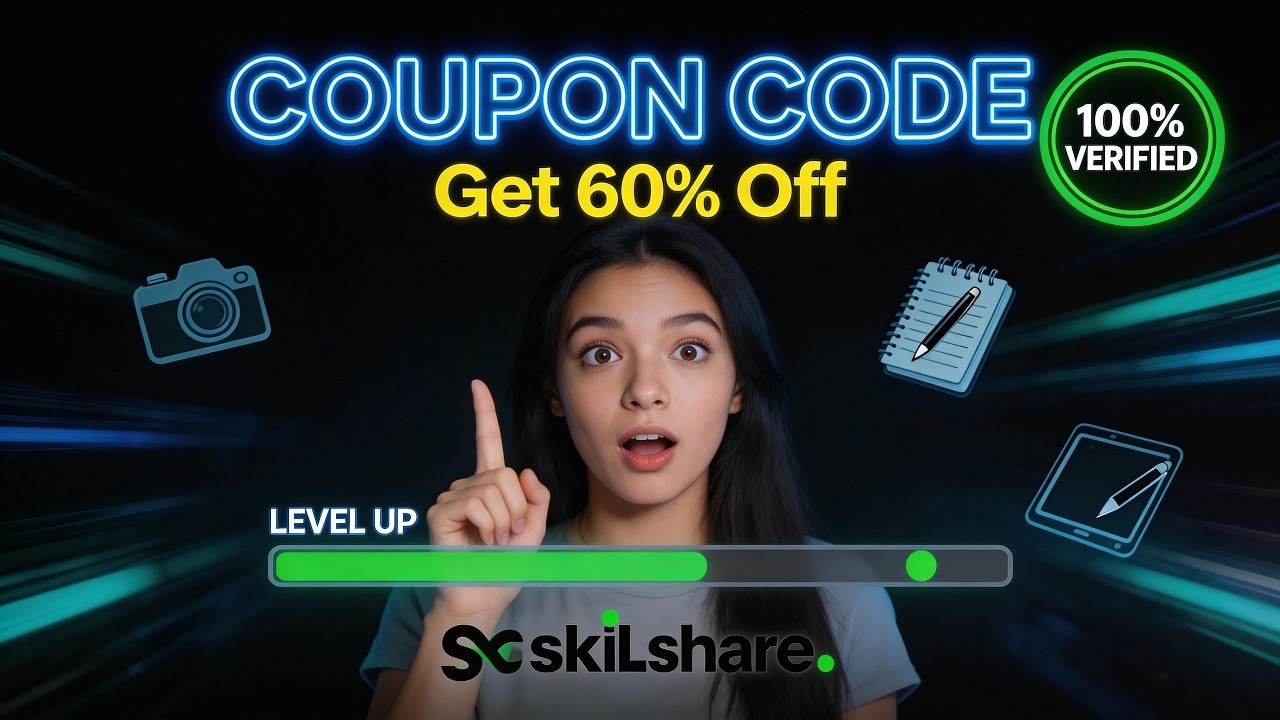 💻 Skillshare Promo Code 2026 – Technology and Coding Classes for Less!