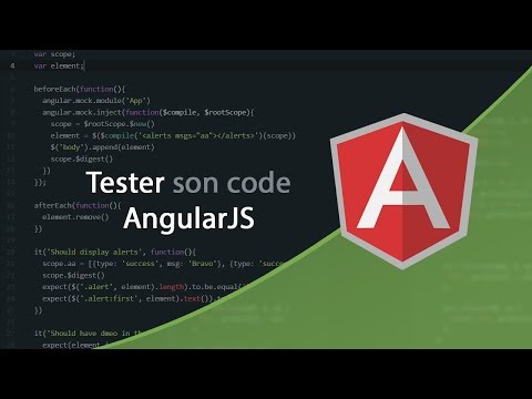 Tests Unitaires en JavaScript 10 11 Tester AngularJS