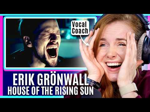 Erik Grönwall's EPIC 'House Of The Rising Sun' | Vocal Coach Analysis & Reaction