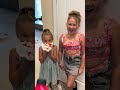 Lani nose bleed prank on mom #shorts