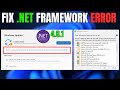 Fix And Install NET FRAMEWORK 4 8 1 3 5 Includes NET 2 0 And 3 0 Issues On Windows 10 11
