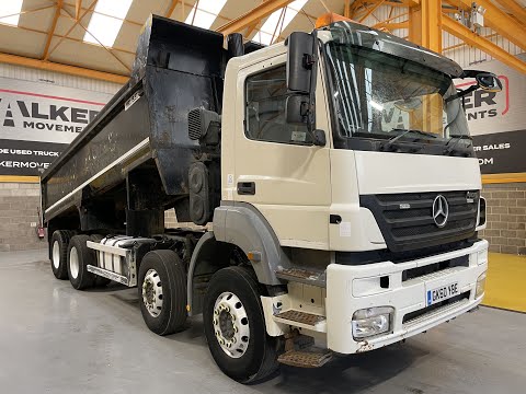 New In Stocklist For Sale: MERCEDES BENZ AXOR 3236 8X4 STEEL TIPPER – 2010 – GK60 YBE