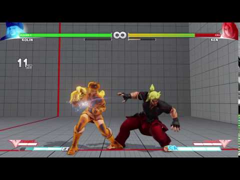 #KolinLab Kolin Potiental 17 hit combo #2 STREET FIGHTER V
