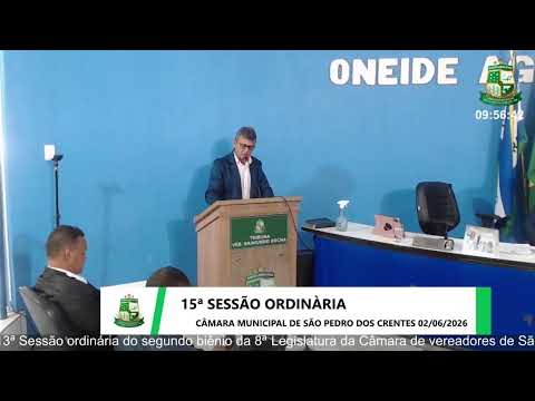 CÂMARA DE VEREADORES SÃO PEDRO DOS CRENTES-MA
