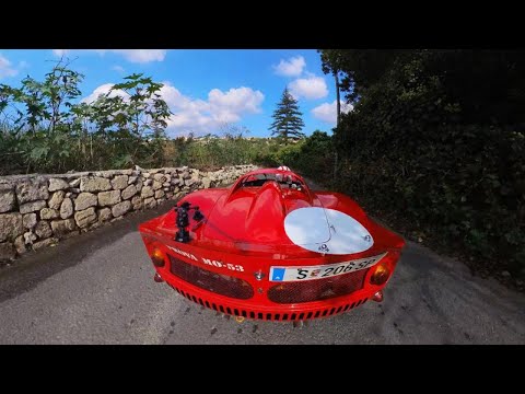 Thumbnail for Ferrari Dino 206S Formula 2 Engine Amazing Sound - Qualifying Mdina Grand Prix 2023 by Ferrari Dino 206 S