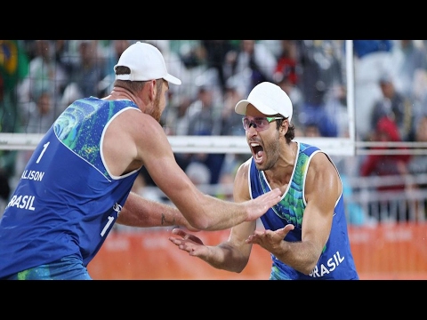 Beach volley Alison/Bruno vs Vinicius/Borlini 2017 Open João Pessoa
