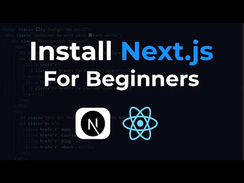 How to Install Next.js for Beginners | Set up a Next.JS Project from Scratch